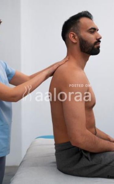 Low cost female to male full body massage Aroma oil massage Cream scrub massage Hot water shower available Four hand massage Extra service